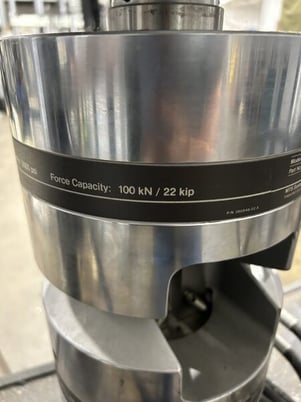 22 KIP (100kN) MTS #318.10, Fatigue Frame, 20.75" x 8.25" table, 54" test opening, 6" stroke actuator, 3000 - Image 3