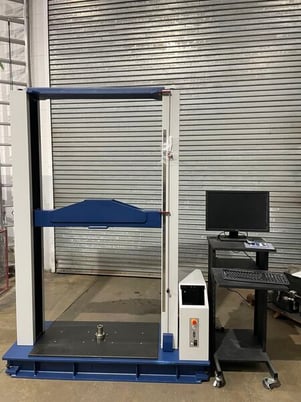 11250 lbf (50kN) Frank Bacon #FB-50EM-TT-EEW, Tensile Tester, 66" tension testing opening, 39.5" x 21.5" - Image 1