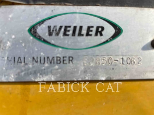 Weiler E2850, Asphalt Paver, 8812 hours, S/N: E2850-1062, 2014 - Image 6