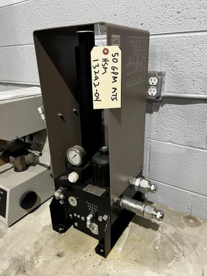 MTS #290.14, hydraulic service manifold, 50 GPM, pilot pressure, MTS piston accumulators - Image 4