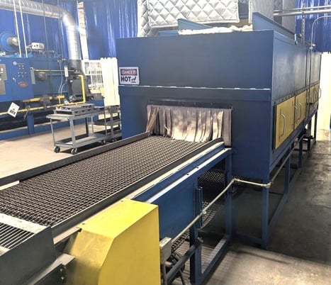 30" width x 12" H x 168" L Thermcraft Belt Tempering Furnace, Elec 1000&deg;F. - Image 2