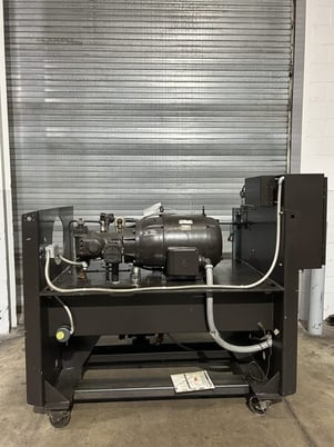 40 HP MTS #501.02, hydraulic power supply, 20 gpm, 3000 psi, 460 V., water cooled heat exchanger - Image 5