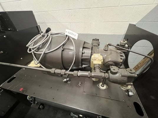 40 HP MTS #501.02, hydraulic power supply, 20 gpm, 3000 psi, 460 V., water cooled heat exchanger - Image 6