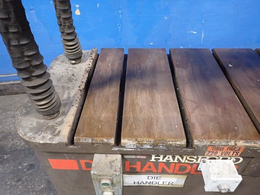 Hansford #1020, Die Handler, 24-1/2" x 42" table - Image 10