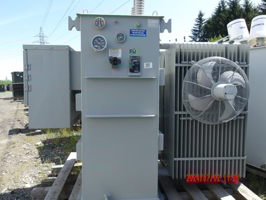 1500 KVA 25000 Delta Primary, 600Y Secondary, Station - Image 1