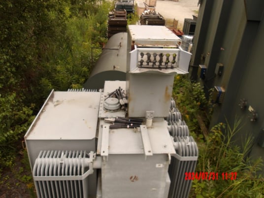 2500 KVA 25000 Delta Primary, 600Y Secondary, Station - Image 2