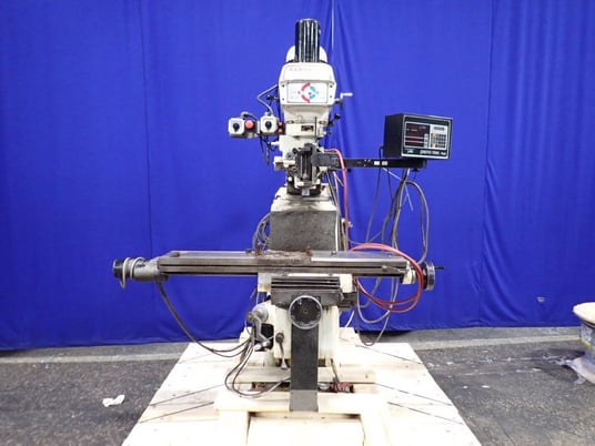 Clausing Kondia #FV-1, CNC Vertical Mill, w/Proto TRAK Plus Control, 9" x 49" Table, 1800 RPM, 230/440 V - Image 2