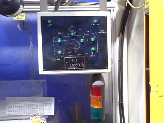 HS Technologies #C-Pillar-Quad-Cab, Assembly Station, w/Digital Display, QPM & Screw Gun, 4-Wheel, 80 psi - Image 8