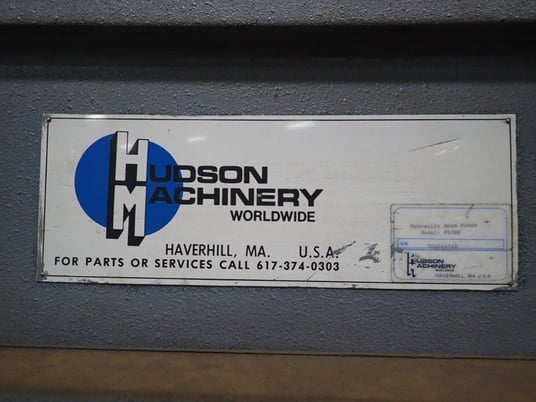 Hudson Machinery #F63HS, Die Cutting Press, 220/440 V - Image 7