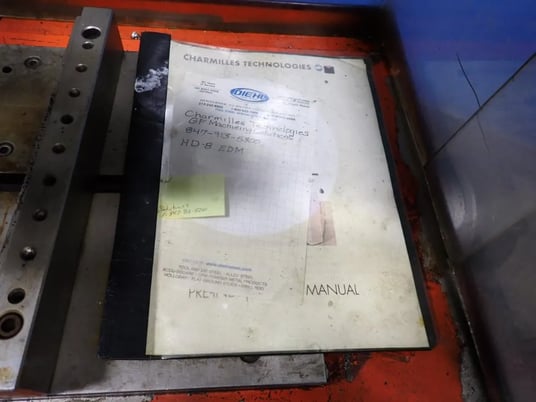 Charmilles Technologies #HD-8, Drilling Electrical Discharge Machine, w/DRO, 23" x 11.5" capacity, 1999 - Image 5
