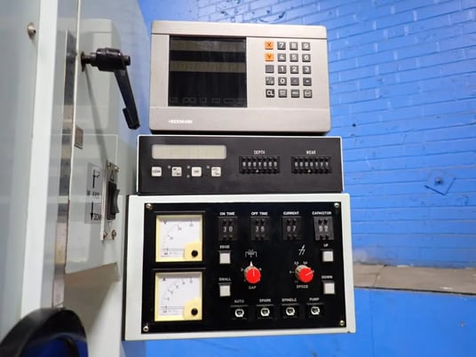 Charmilles Technologies #HD-8, Drilling Electrical Discharge Machine, w/DRO, 23" x 11.5" capacity, 1999 - Image 6