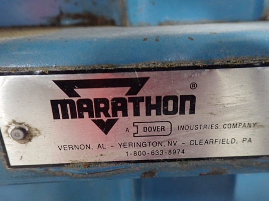 60" width x 30" D x 48" H Marathon Equipment #V-6030, Vertical Baler, 480 V, 2002 - Image 7