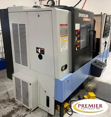 Daewoo Doosan #Puma-240B, CNC lathe, Fanuc Control, 21.6" swing, 2.5" bar, 12 station turret tools, 2012 - Image 1