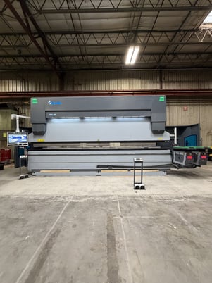 350 Ton, Accurl #Genius-Giant, hybrid sevor press brake, 20' overall, Delem DA69S, BGA4 - Image 7