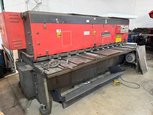 1/4" x 10' Amada #M-3060, mechanical shear, 60 SPM, 40" front operated power back gauge, squaring arm, 13 - Image 3