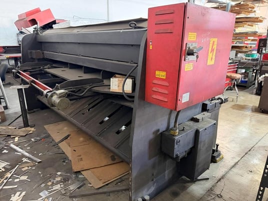 1/4" x 10' Amada #M-3060, mechanical shear, 60 SPM, 40" front operated power back gauge, squaring arm, 13 - Image 4