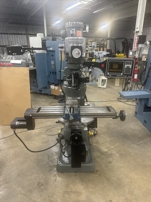 Bridgeport #2-J, Vertical CNC Trak Milling Machine, variable speed, - Image 1
