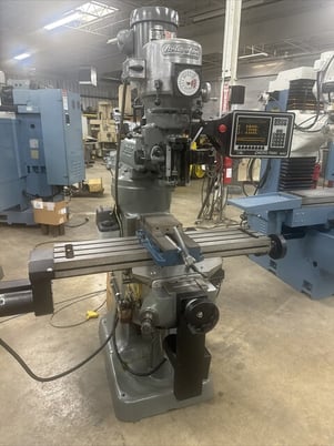 Bridgeport #2-J, Vertical CNC Trak Milling Machine, variable speed, - Image 3
