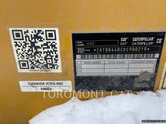 Cat 440-07, Backhoe Loader, 5608 hours, S/N: DC900219, 2019 - Image 6