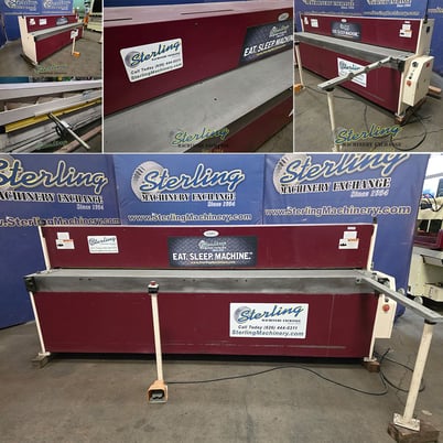 10 gauge x 10' GMC #HS-1010MD, power squaring shear, 14-18 SPM, 24" front support arm, 18" throat, squaring - Image 1