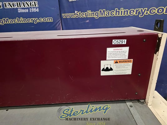 10 gauge x 10' GMC #HS-1010MD, power squaring shear, 14-18 SPM, 24" front support arm, 18" throat, squaring - Image 3