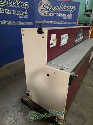 10 gauge x 10' GMC #HS-1010MD, power squaring shear, 14-18 SPM, 24" front support arm, 18" throat, squaring - Image 4