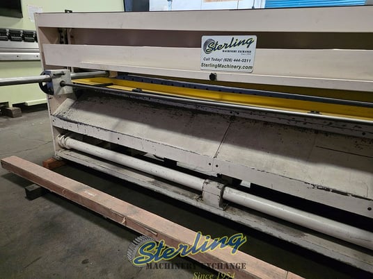 10 gauge x 10' GMC #HS-1010MD, power squaring shear, 14-18 SPM, 24" front support arm, 18" throat, squaring - Image 7