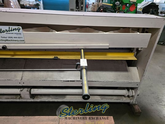 10 gauge x 10' GMC #HS-1010MD, power squaring shear, 14-18 SPM, 24" front support arm, 18" throat, squaring - Image 8
