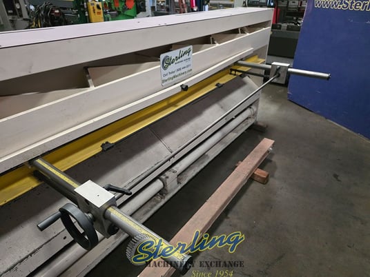 10 gauge x 10' GMC #HS-1010MD, power squaring shear, 14-18 SPM, 24" front support arm, 18" throat, squaring - Image 9