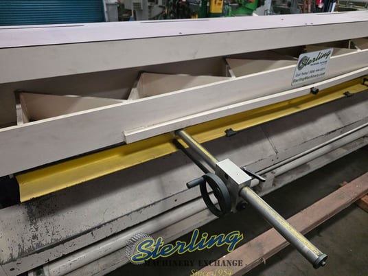10 gauge x 10' GMC #HS-1010MD, power squaring shear, 14-18 SPM, 24" front support arm, 18" throat, squaring - Image 10