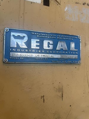 3000 lb. Regal #SRP-3000-18, motorized uncoiler, 18" width - Image 5