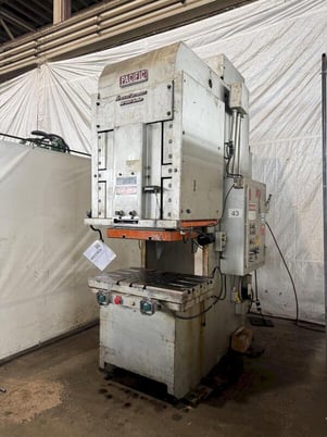 110 Ton, Pacific #110-PF-OBS, hydraulic press, 8.2" stroke - Image 1