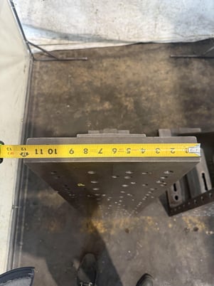 12" x 42" x 24" Drilled & Tapped Angle Plate Set - Image 5