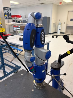 Faro #F04, portable coordinate measuring machine, granite table and PC, CAM2 Faro Arm - Image 3