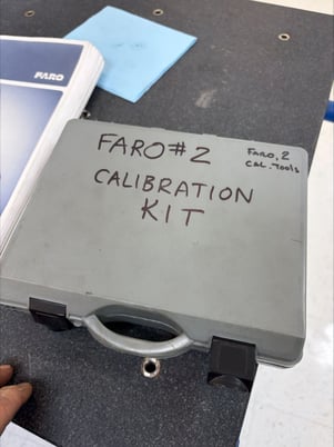 Faro #F04, portable coordinate measuring machine, granite table and PC, CAM2 Faro Arm - Image 8