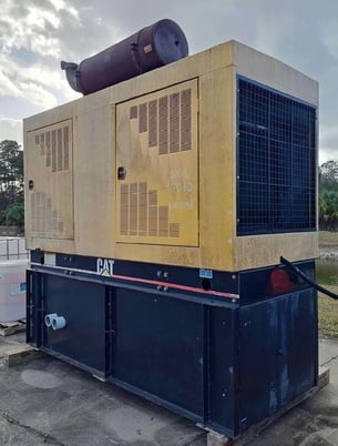 250 KW Caterpillar #3306, Diesel Generator Set, enclosed 500-gallon base fuel tank, 1800 RPM, 480 Volt, 950 - Image 3