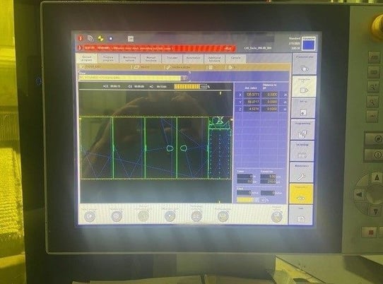 Trumpf #TruLaser-3040, CNC fiber laser, 3000 watts, 6.5'x13'tbl., Siemens Sinumerik 840D, Trumpf Trudisk 3001 - Image 2