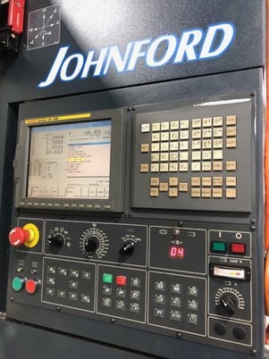 Johnsford Super #HMC-500-H, 60 automatic tool changer, 30" X, 26" Y, 26" Z, 10000 RPM, #50, 35 HP, Fanuc - Image 2