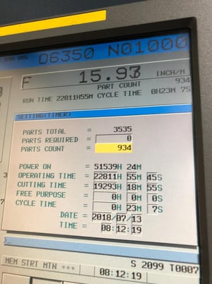 Johnsford Super #HMC-500-H, 60 automatic tool changer, 30" X, 26" Y, 26" Z, 10000 RPM, #50, 35 HP, Fanuc - Image 10