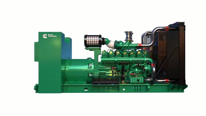 1250 KW Cummins #C1250D6E, Diesel Generator Set, QSK38 Series Engine, 480 Volts 60 Hz - Image 1