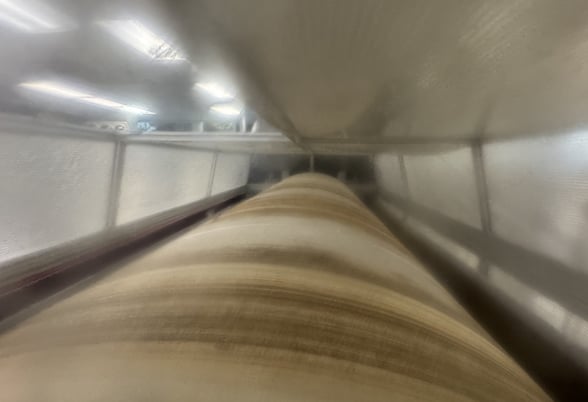 Chicago #PH-1-42, Single Roll Thermal Oil Heated Flatwork Ironer, 24" diameter x 120" width, 480 V., 2007 - Image 9