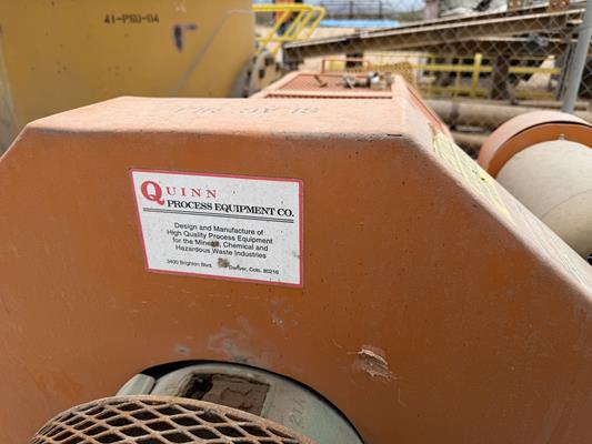 2' x 5' Quinn, Ball Mill, w/ Vertical Sump Pump, on skid - Image 2