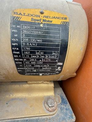 2' x 5' Quinn, Ball Mill, w/ Vertical Sump Pump, on skid - Image 5