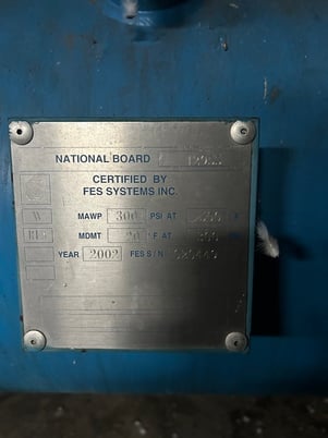 FES / GEA, Ammonia Screw Compressor Package, R-717, on skid, 2002 - Image 2