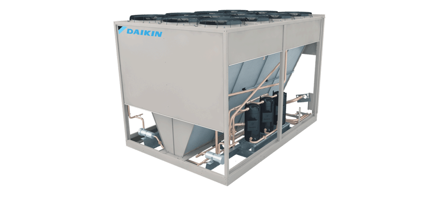 40 Ton, Daikin, complete split system condenser + air handlet (AHU), new, unused (10 available) - Image 3