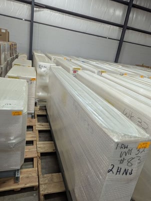 40 Ton, Daikin, complete split system condenser + air handlet (AHU), new, unused (10 available) - Image 4