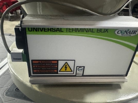 Conair #DL12 daylight Series, material receiver, 2-1/2" inlet, 2" outlet, .5 cu.ft., 24 VDC, 1 FLA, 12" dia. - Image 3