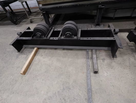 7 Ton, Aronson #WRD-14, tank turning rolls & idler, 14000 lb., rubber wheels, 1970 - Image 6