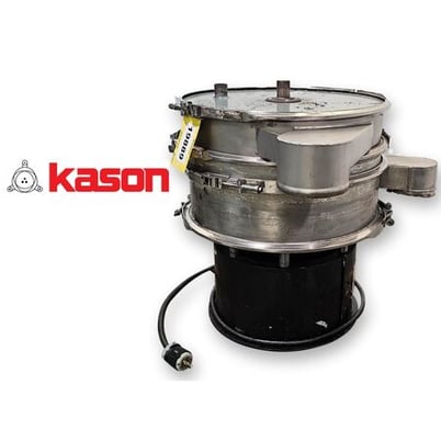 24" Kason #K24-1-SS, vibratory separator single deck screener, 1/3 HP motor, 460 V., 3-phase - Image 1