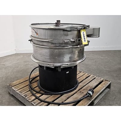 24" Kason #K24-1-SS, vibratory separator single deck screener, 1/3 HP motor, 460 V., 3-phase - Image 3